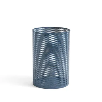 Perforated papperskorg - petrol blue, medium - HAY