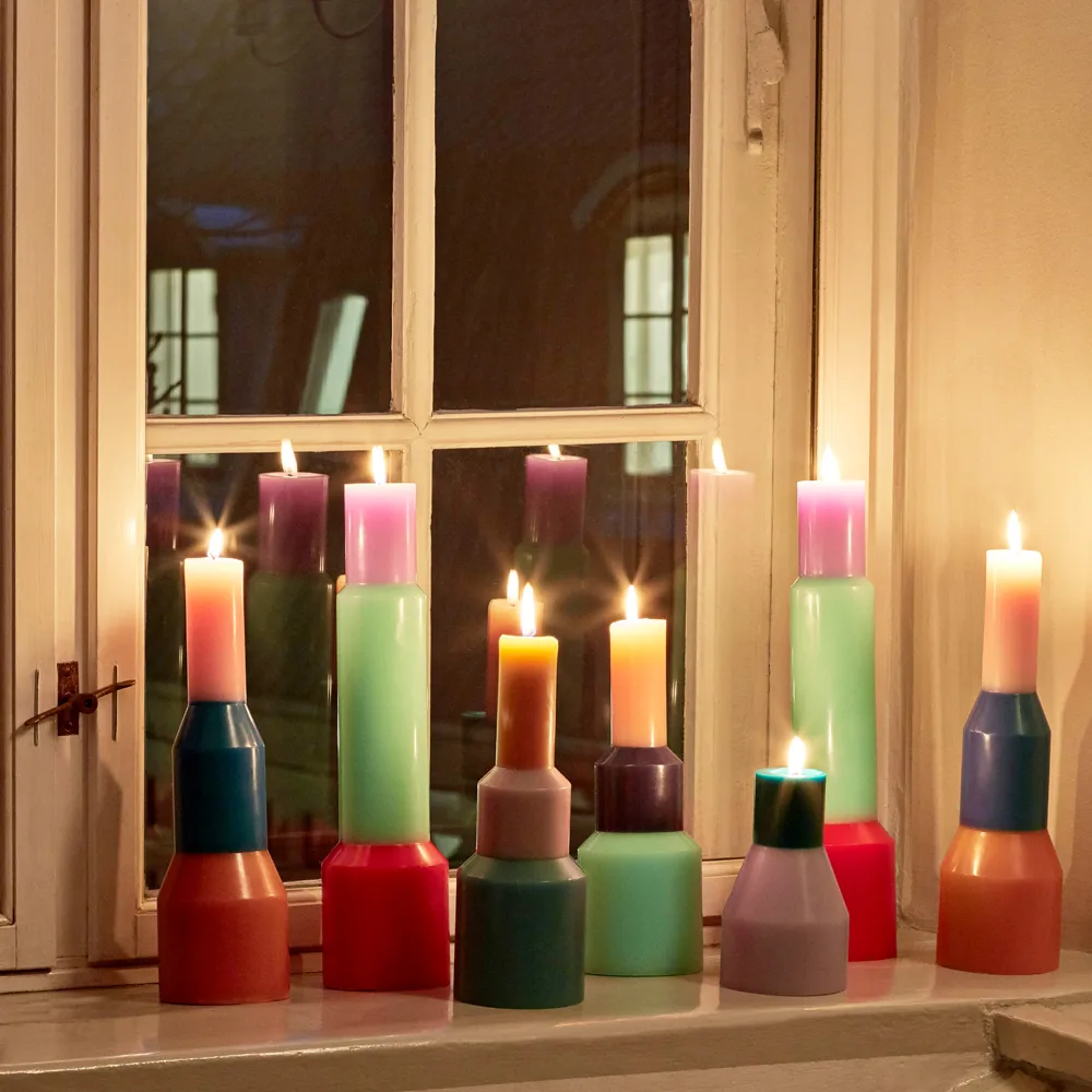 Pillar ljus, blue, m HAY