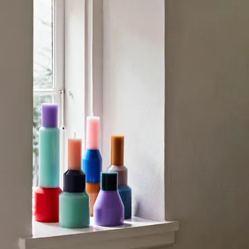 Pillar ljus - lavender, s - HAY