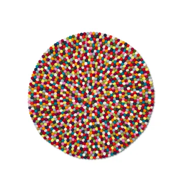 Pinocchio matta rund - multi, 140 cm - HAY