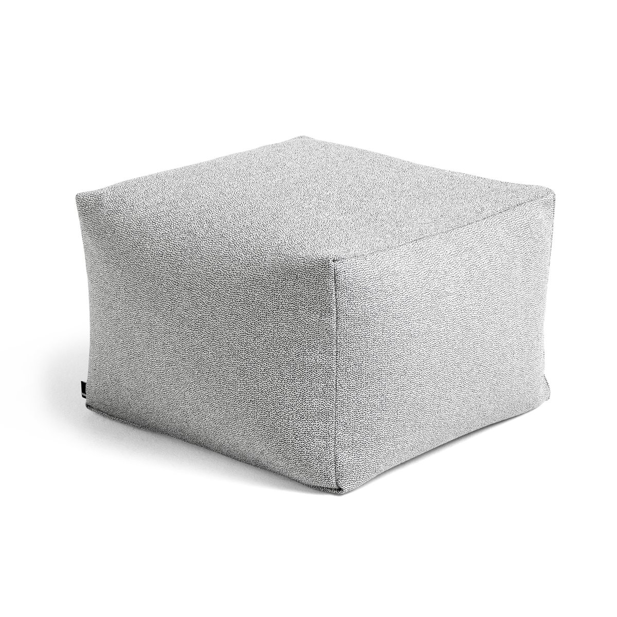 HAY Pouf sittpuff sprinkle 59x59 cm Grey | Skandinavisk Design | Sittpuffar | Grå