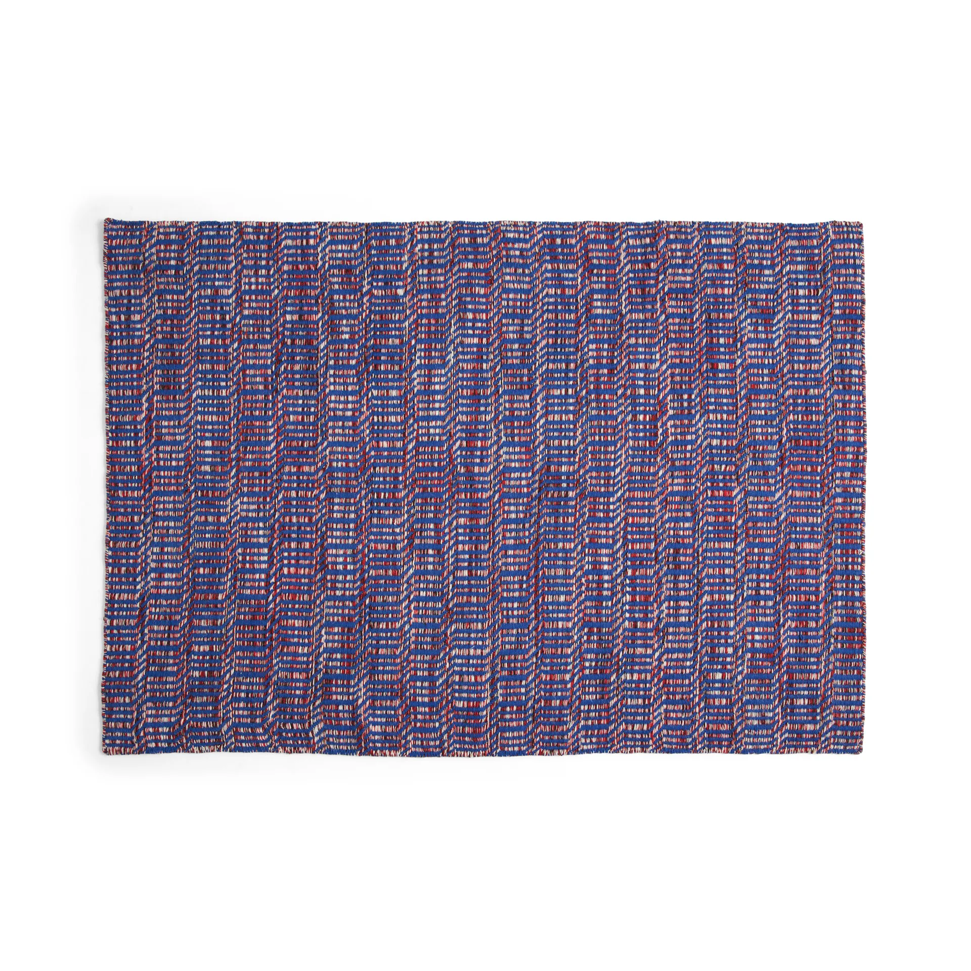 Radio matta, Röd-blå 140x200 cm HAY