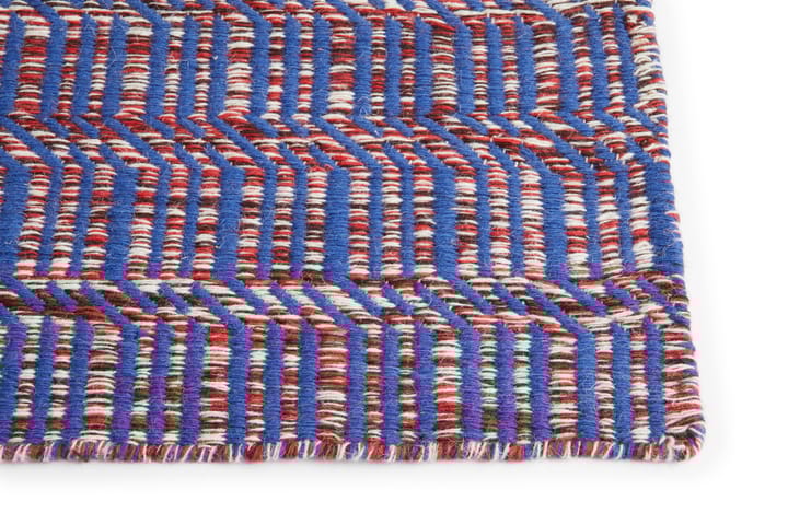 Radio matta, Röd-blå 140x200 cm HAY