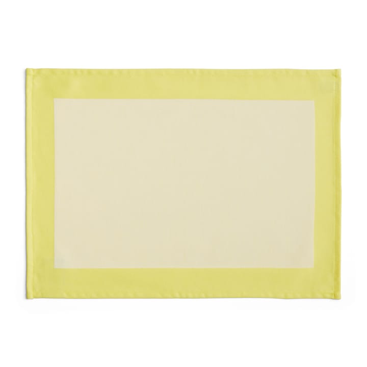 Ram bordstablett 31x43 cm - Yellow - HAY