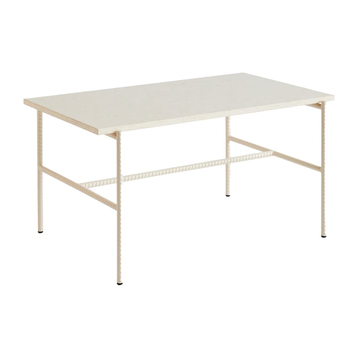 Rebar soffbord 80x49x40,5 cm - Beige marble-alabaster - HAY
