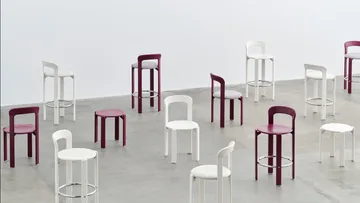 Rey pall Ø46,5x46 cm - Grape red - HAY