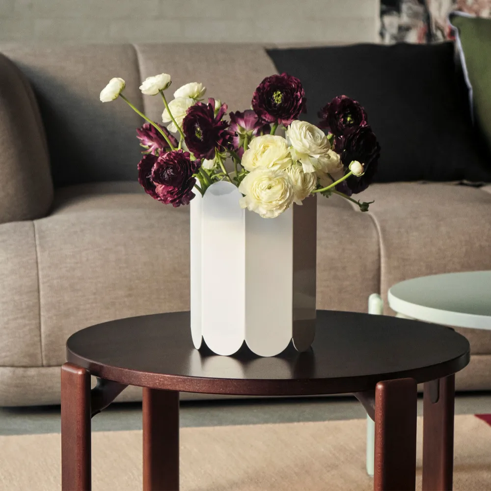 Rey soffbord Ø66,5x32 cm, slate blue HAY