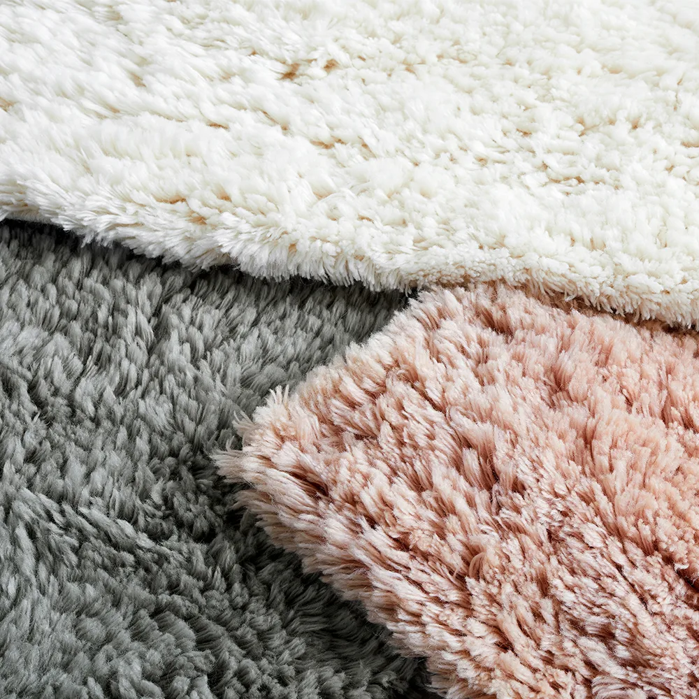 Shaggy matta, warm grey, 140x200 cm HAY