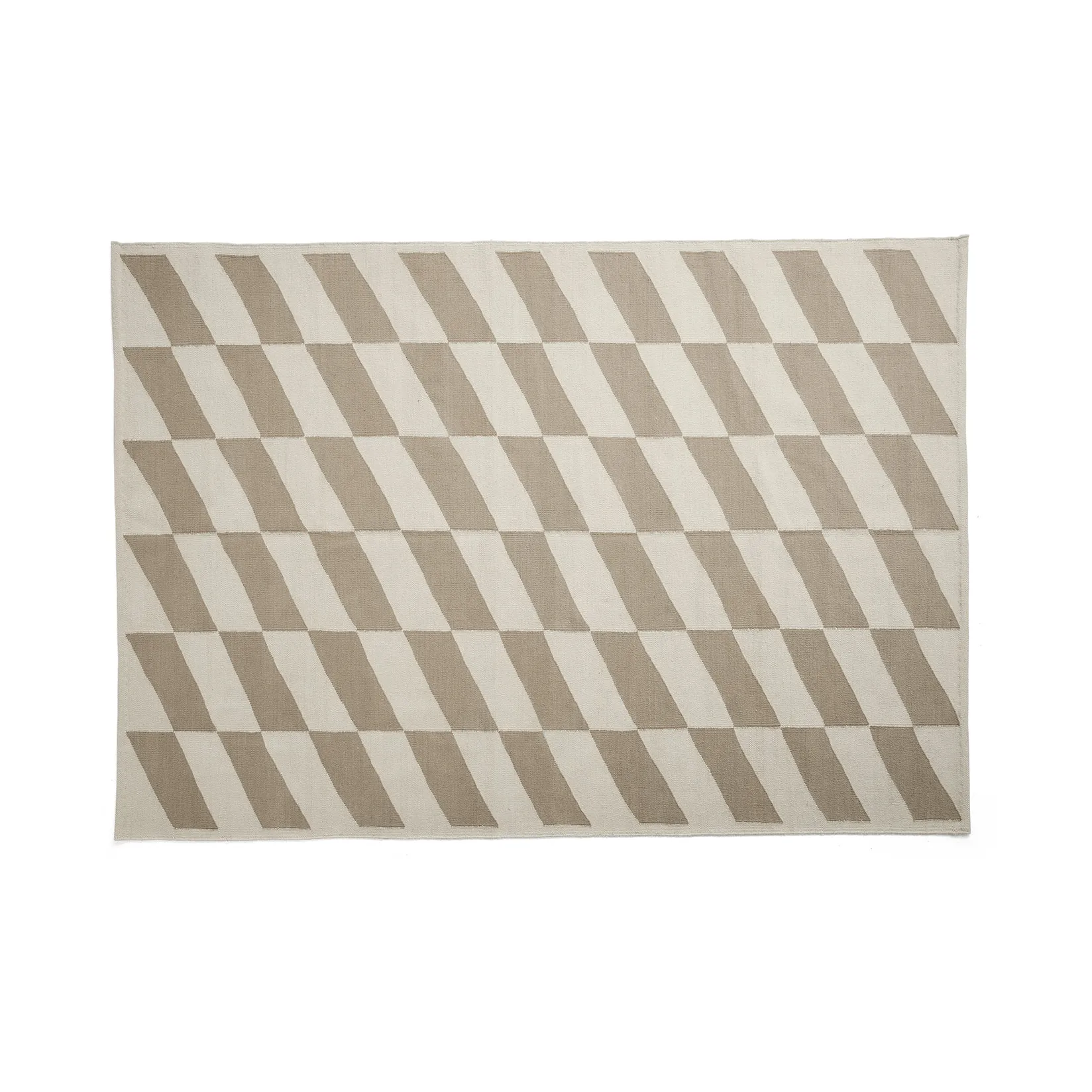 Shift Kelim matta 140x200 cm, Beige HAY