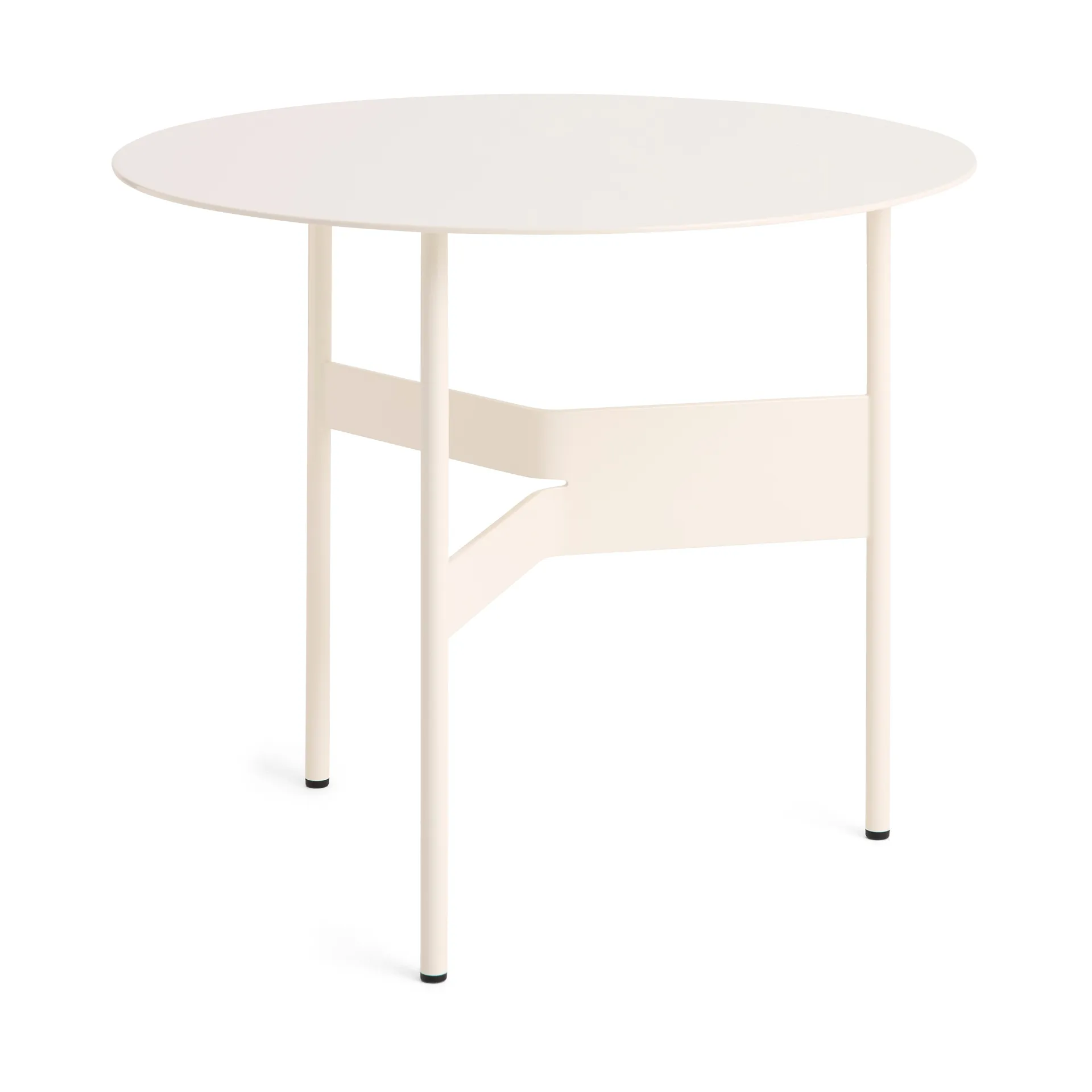Shim coffee table sidobord Ø54 cm, Eggshell HAY