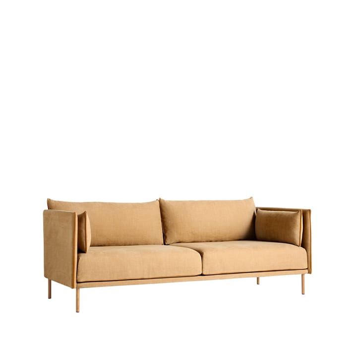 Silhouette 3-sits soffa - Cognac-oljade ekben - HAY
