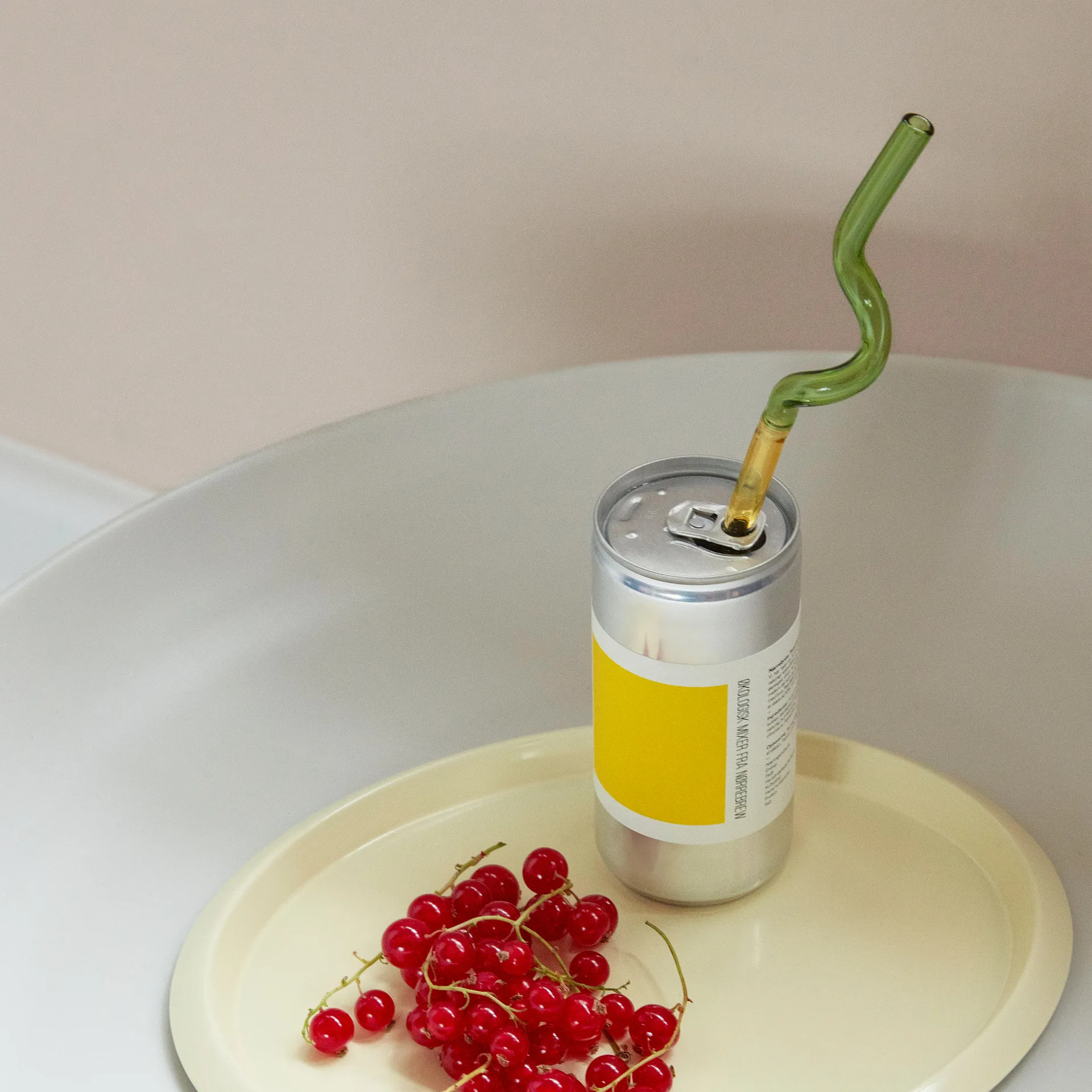 Sip Spiral sugrör 4-pack, Multi HAY