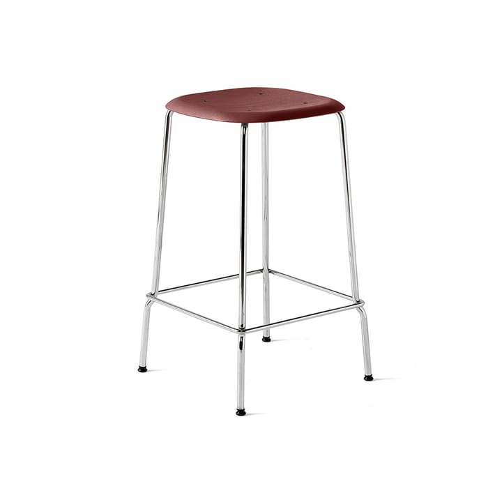Soft Edge 30 Low barpall - fall red, kromstativ - HAY