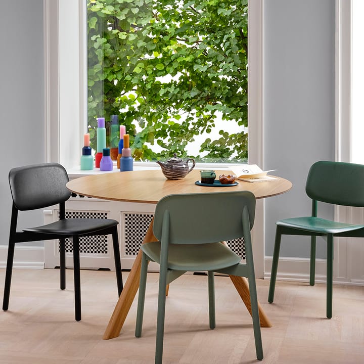 Soft Edge 60 stol, Dusty green-ekstativ HAY