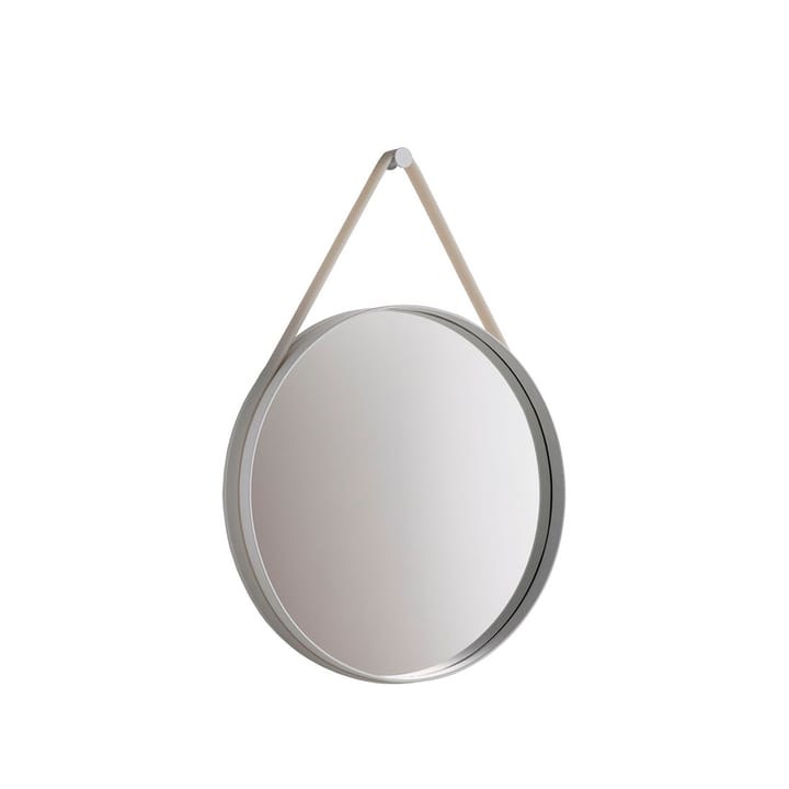 Strap Mirror spegel Ø50 cm - Grey - HAY