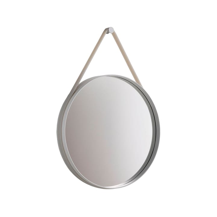 Strap Mirror spegel Ø70 cm - Grey - HAY