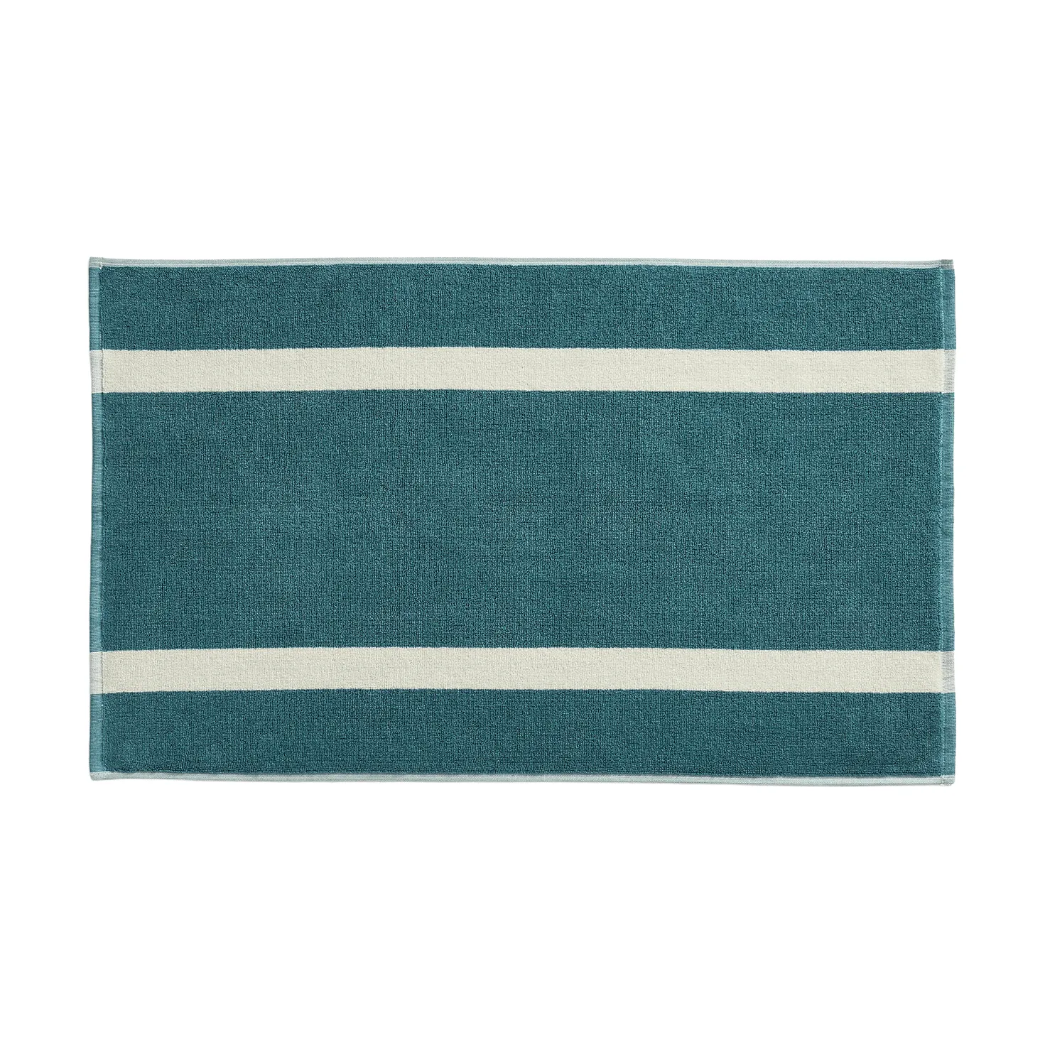 Stripe badrumsmatta, Petrol blue, 50x80 cm HAY
