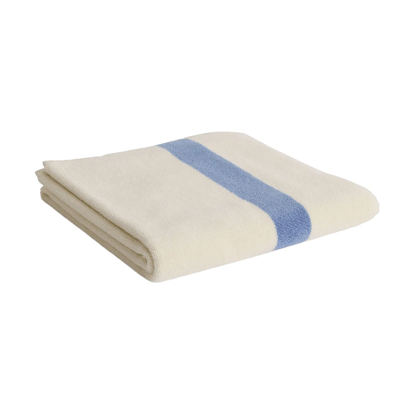 Stripe handduk, Dusty blue, 70x140 cm HAY