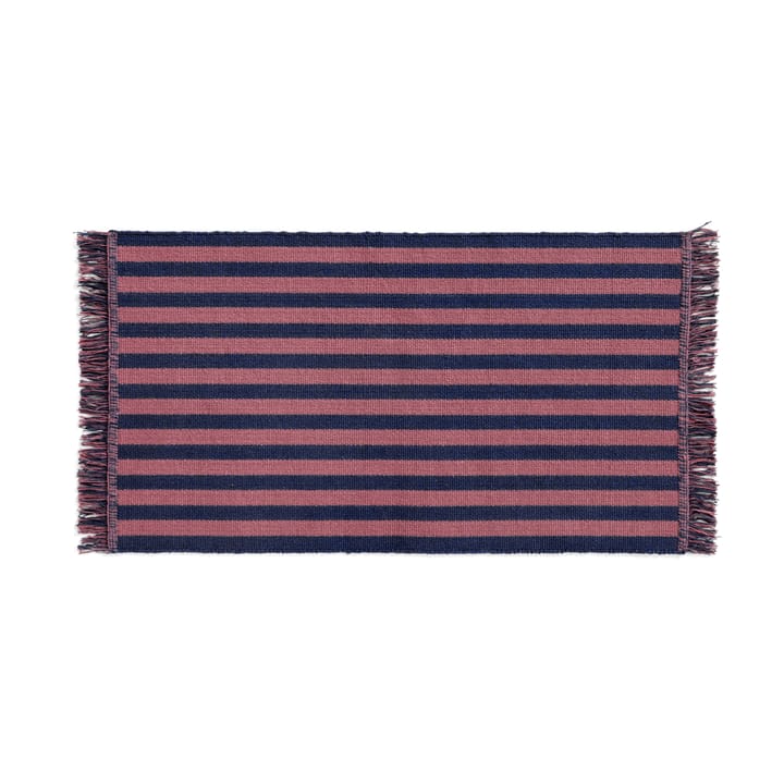 Stripes and Stripes dörrmatta 52x95 cm - Navy cacao - HAY