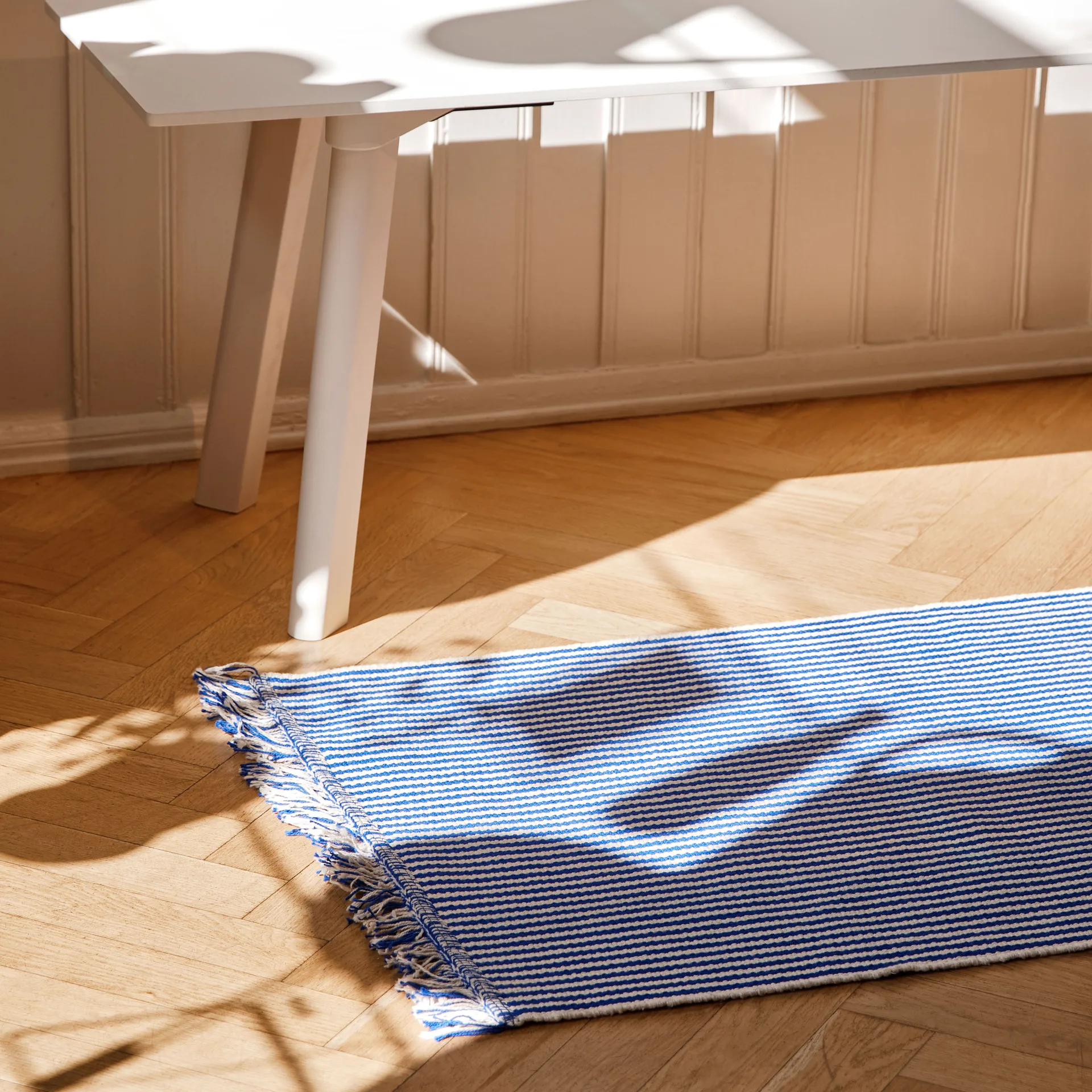 Stripes and Stripes matta 60x200 cm, Bluebell ripple HAY