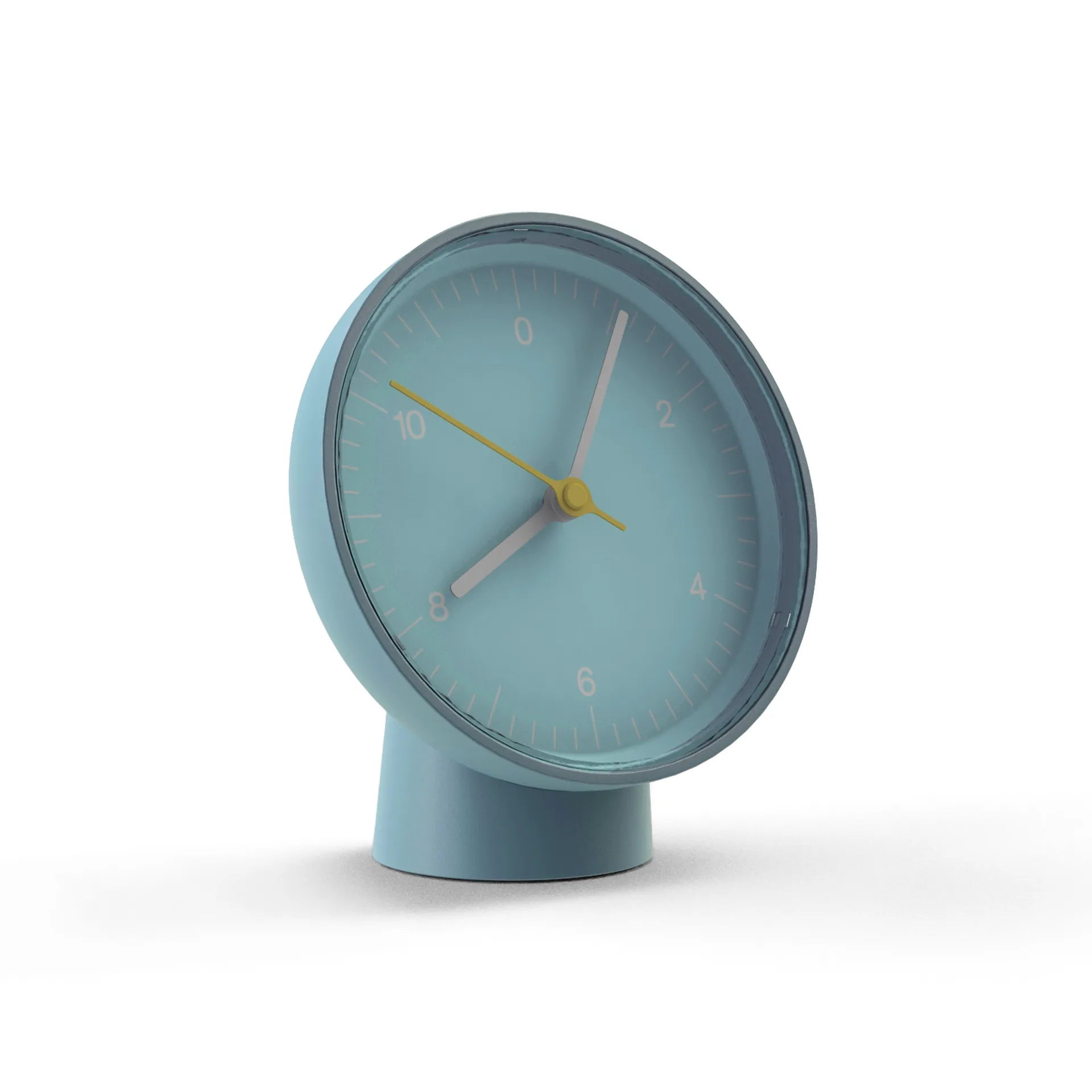 Table Clock vägg/bordsklocka​, Blue HAY