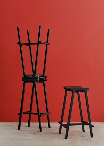 Taburete 8 high barstol 75 cm - Black (svart) - HAY