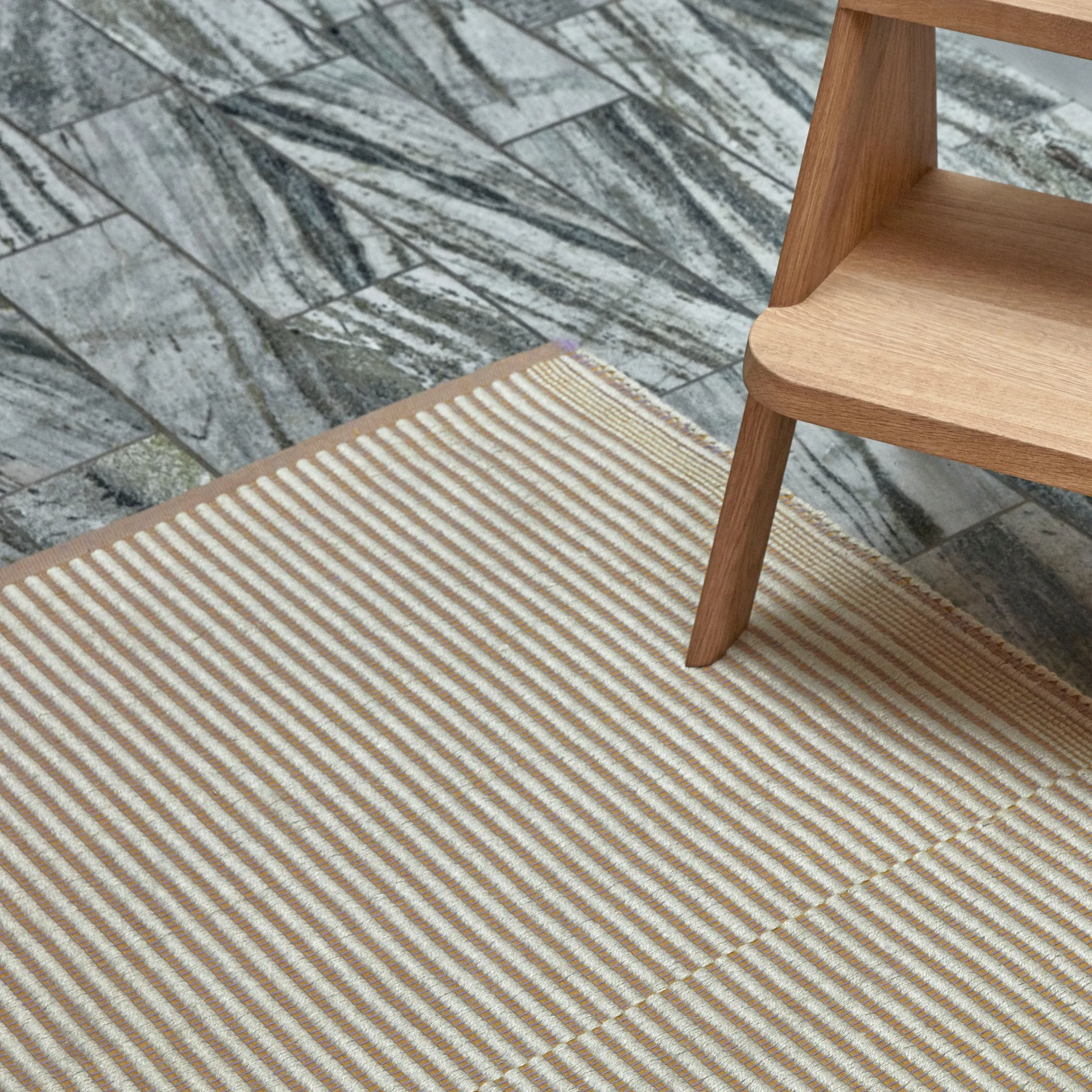 Tapis matta 80x200 cm, Off white-lavender HAY