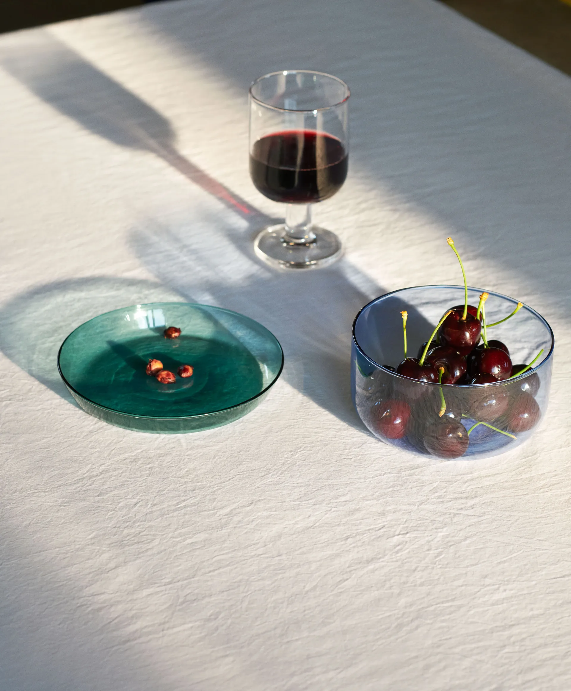 Tavern glas på fot, L 28 cl HAY