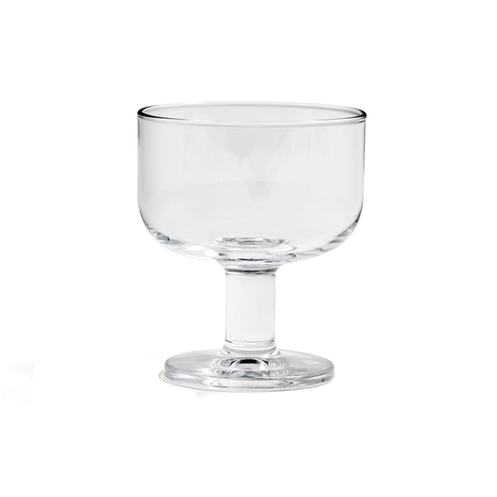 Tavern glas på fot, Wide 24 cl HAY
