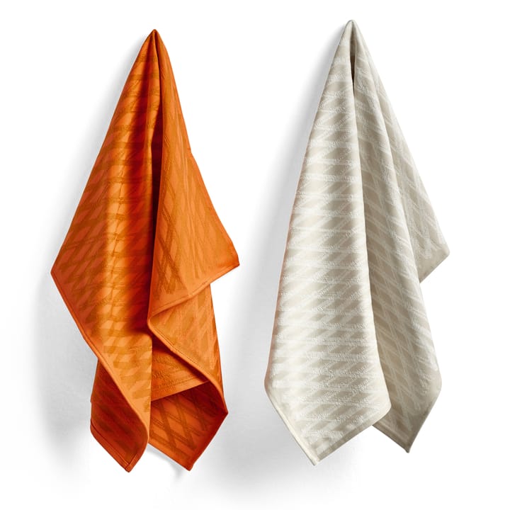 Tea Towel Marker diamond kökshandduk 2-pack - No 2 - HAY