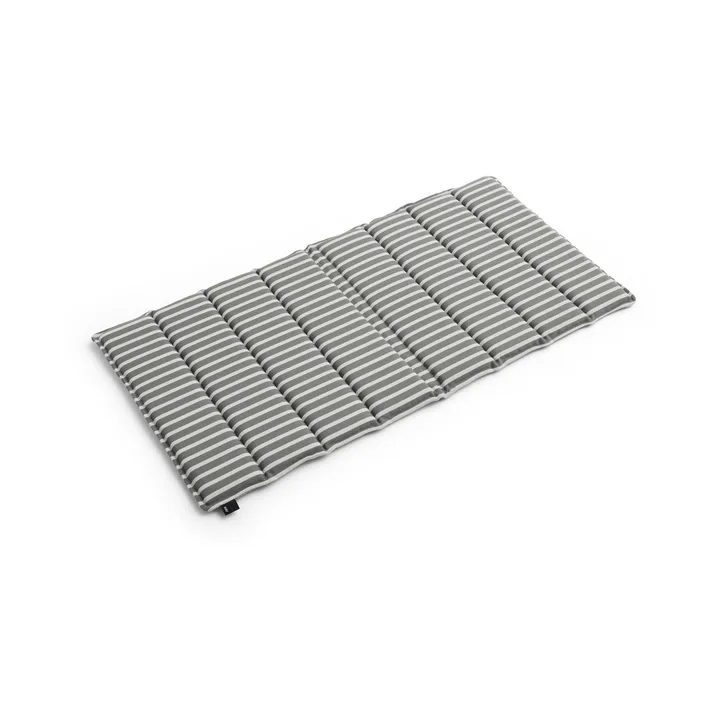 Terrazza Folding sittdyna - Grey bold stripe, 82x40 cm - HAY