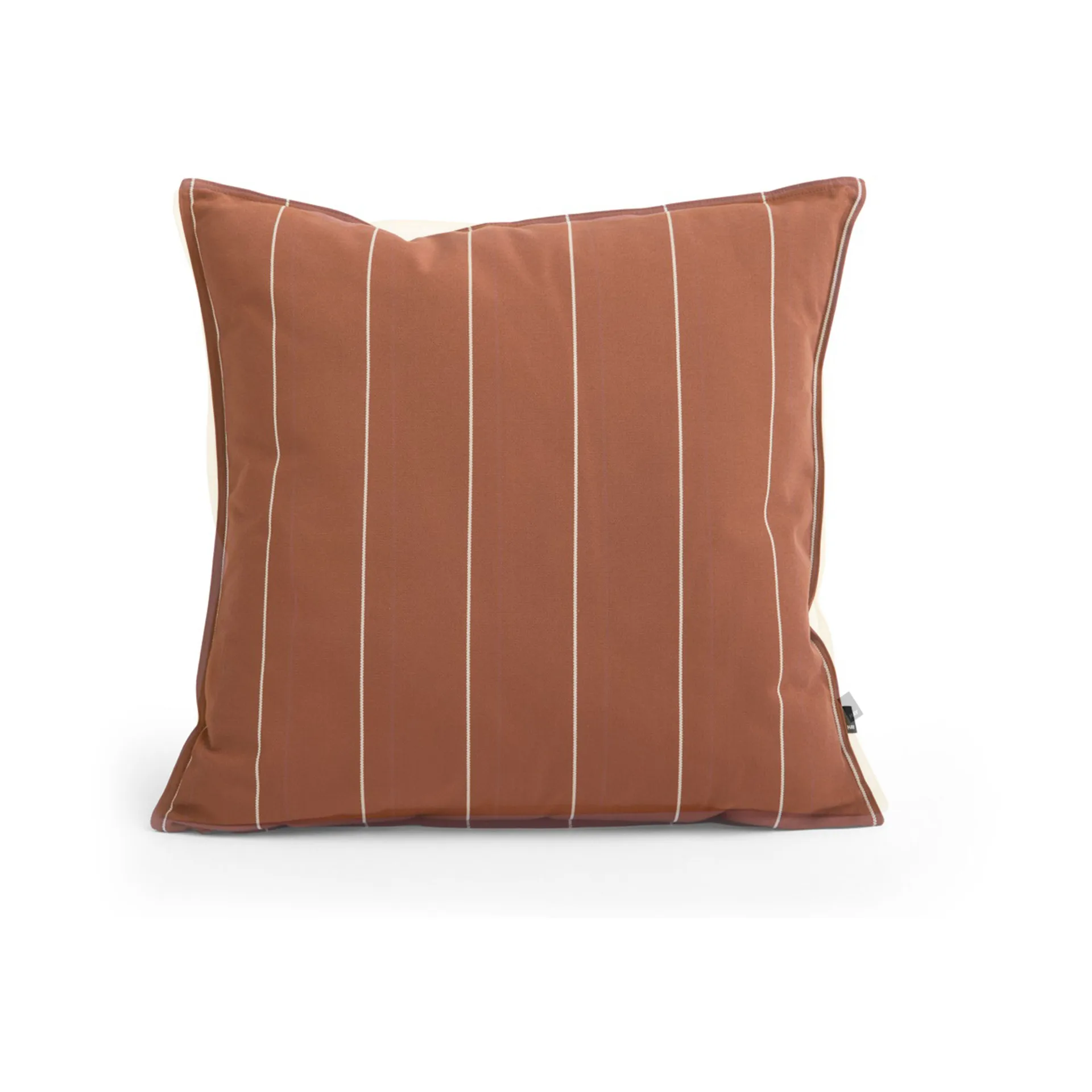 Terrazza kudde, Terracotta narrow stripe, 60x60 cm HAY
