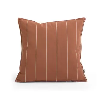 Terrazza kudde - Terracotta narrow stripe, 60x60 cm - HAY