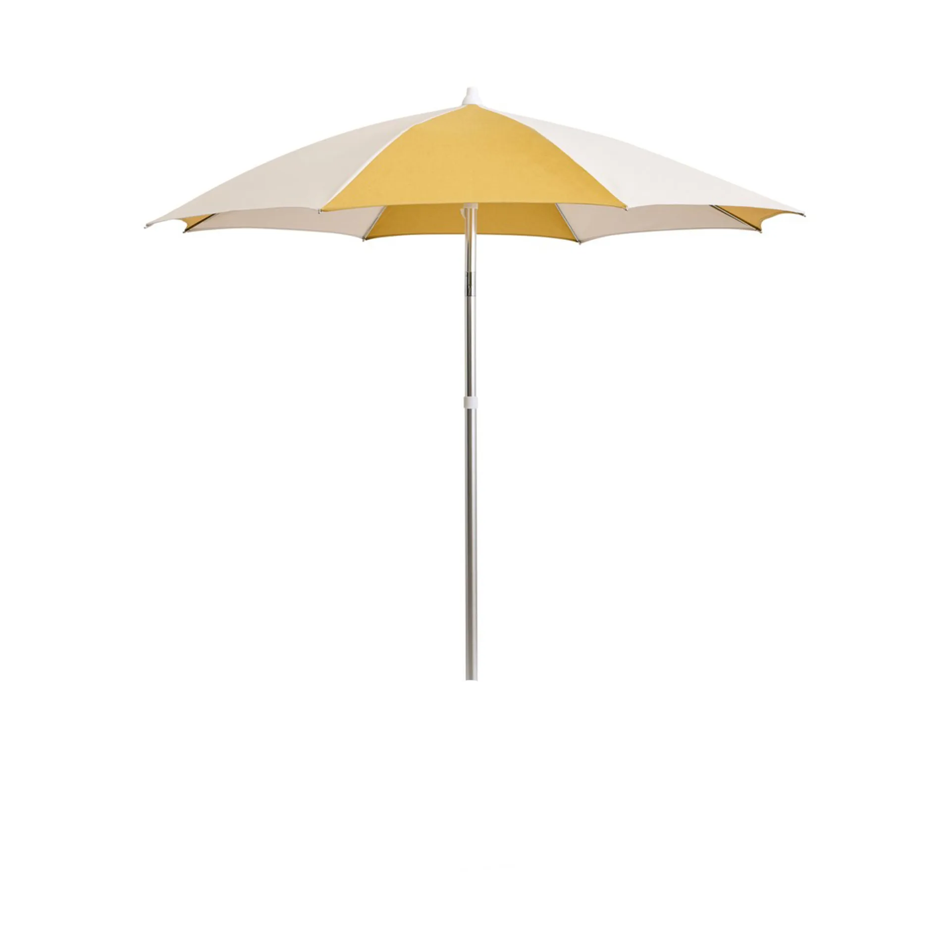 Terrazza Octagon parasoll, Off white-ochre HAY