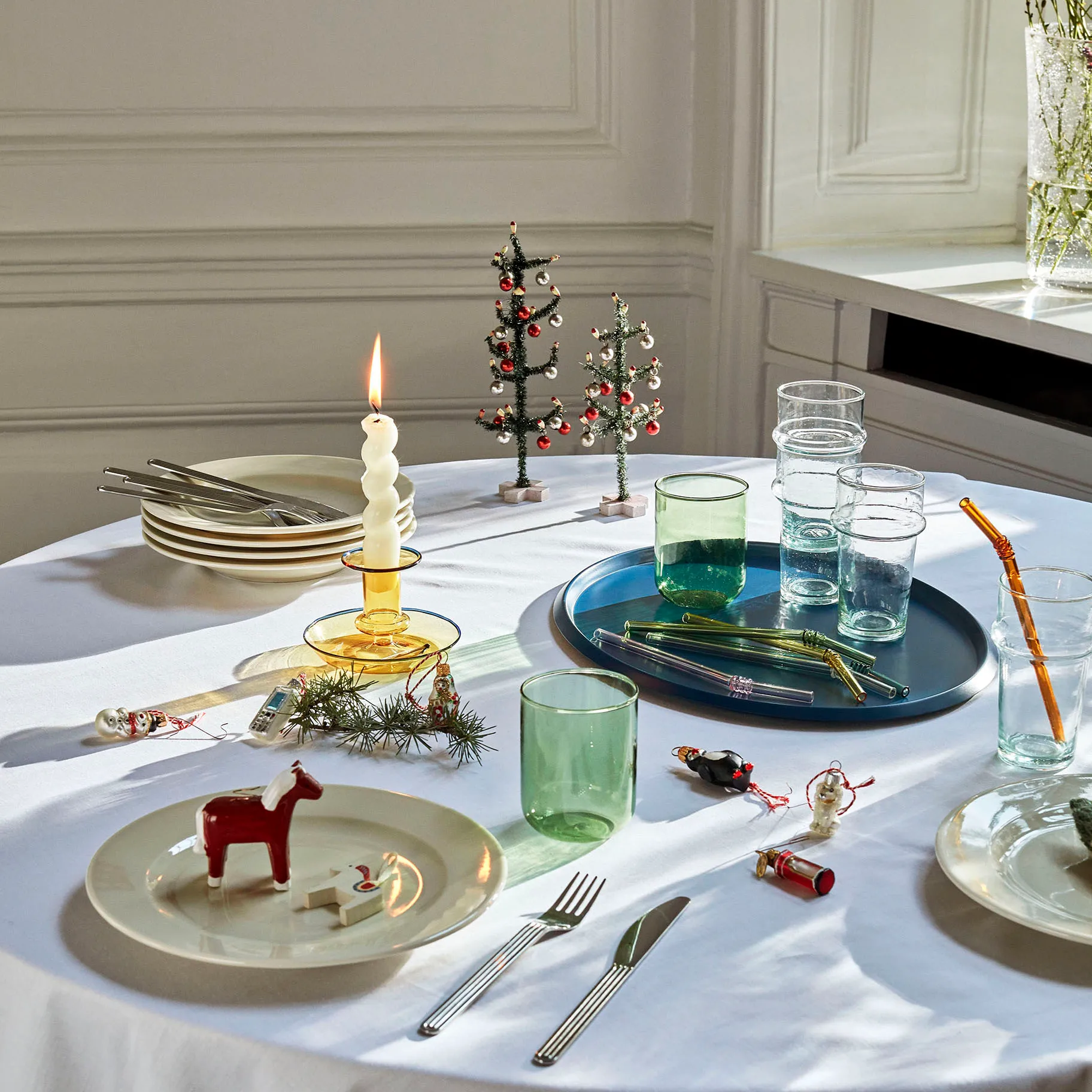 Tint tumblerglas 30 cl 2-pack, Green HAY