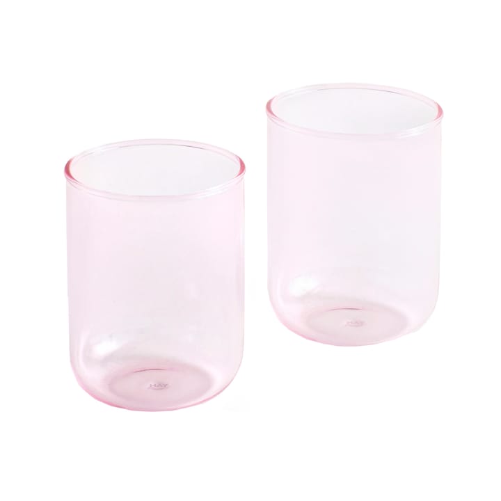 Tint tumblerglas 30 cl 2-pack, Pink HAY
