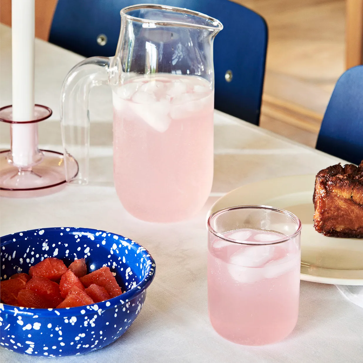 Tint tumblerglas 30 cl 2-pack, Pink HAY