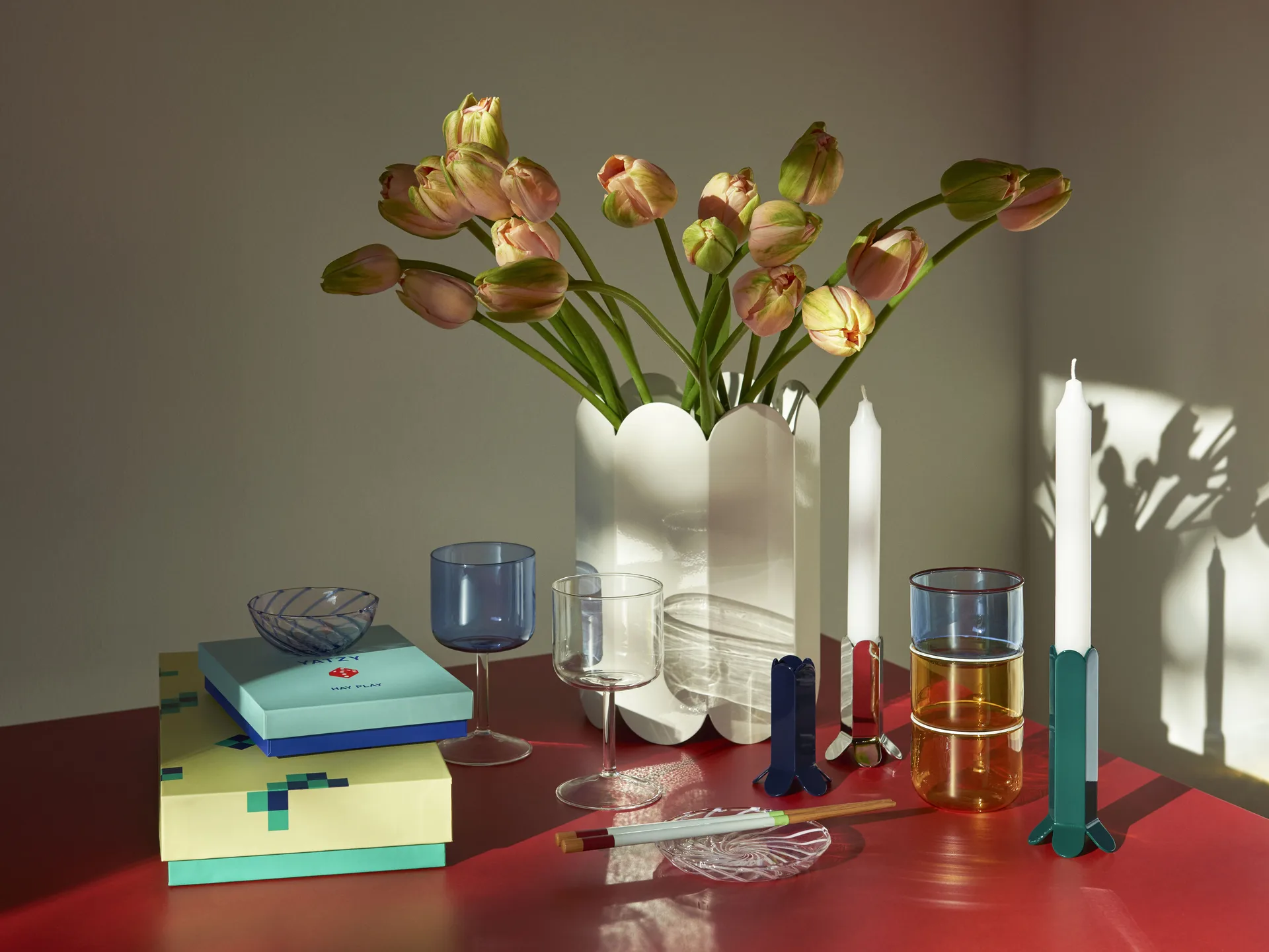 Tint vinglas 25 cl 2-pack, Klar HAY