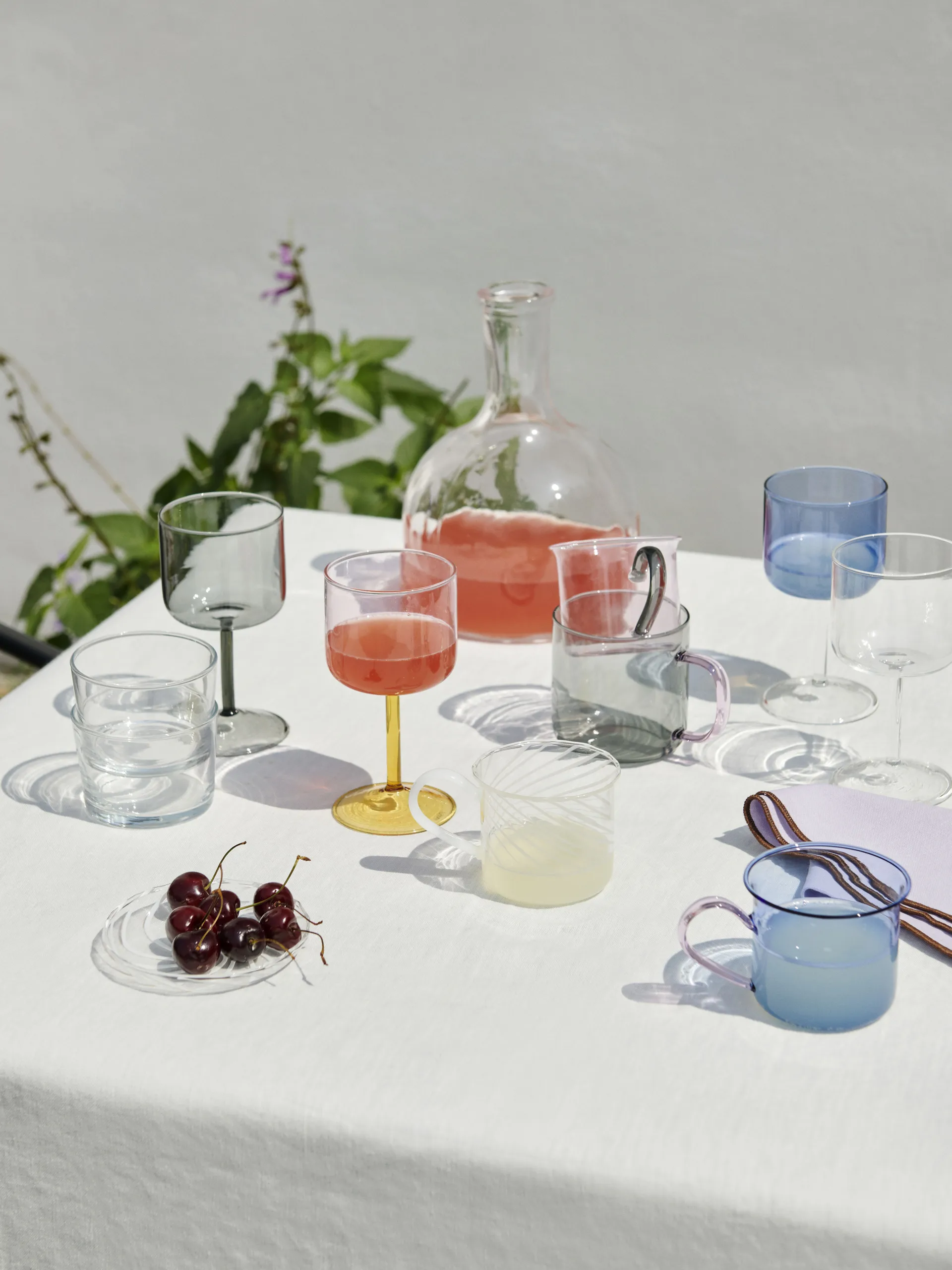 Tint vinglas 25 cl 2-pack, Klar HAY