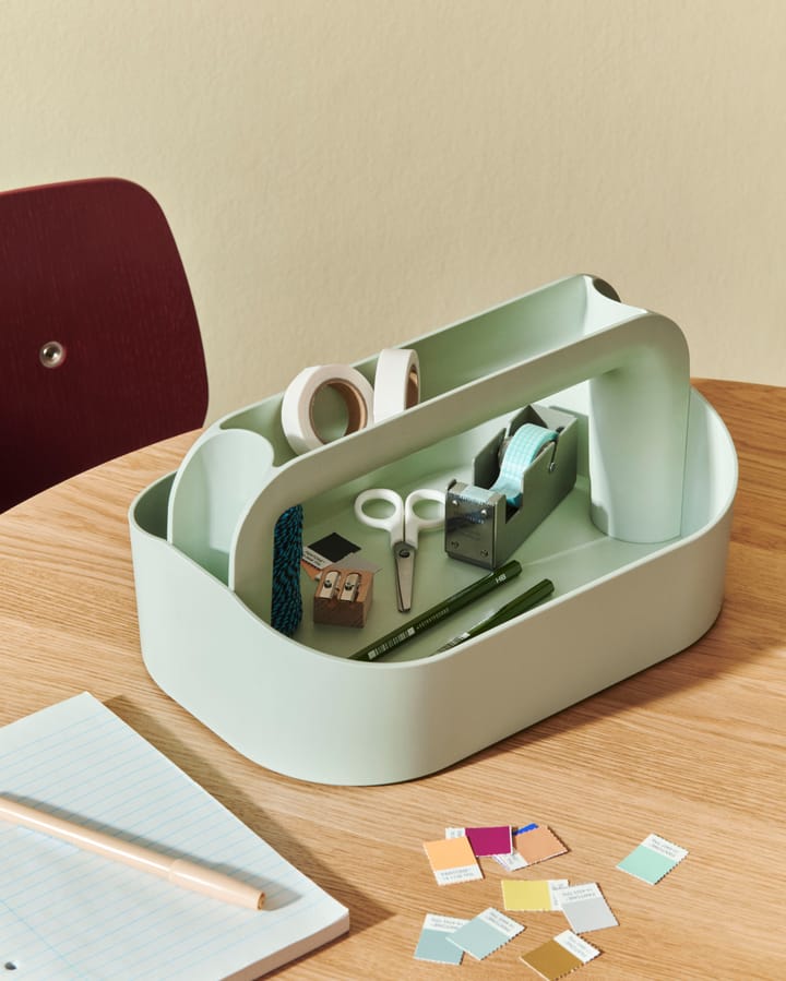 Tool Box recycled förvaringslåda 21x30 cm, Mint HAY