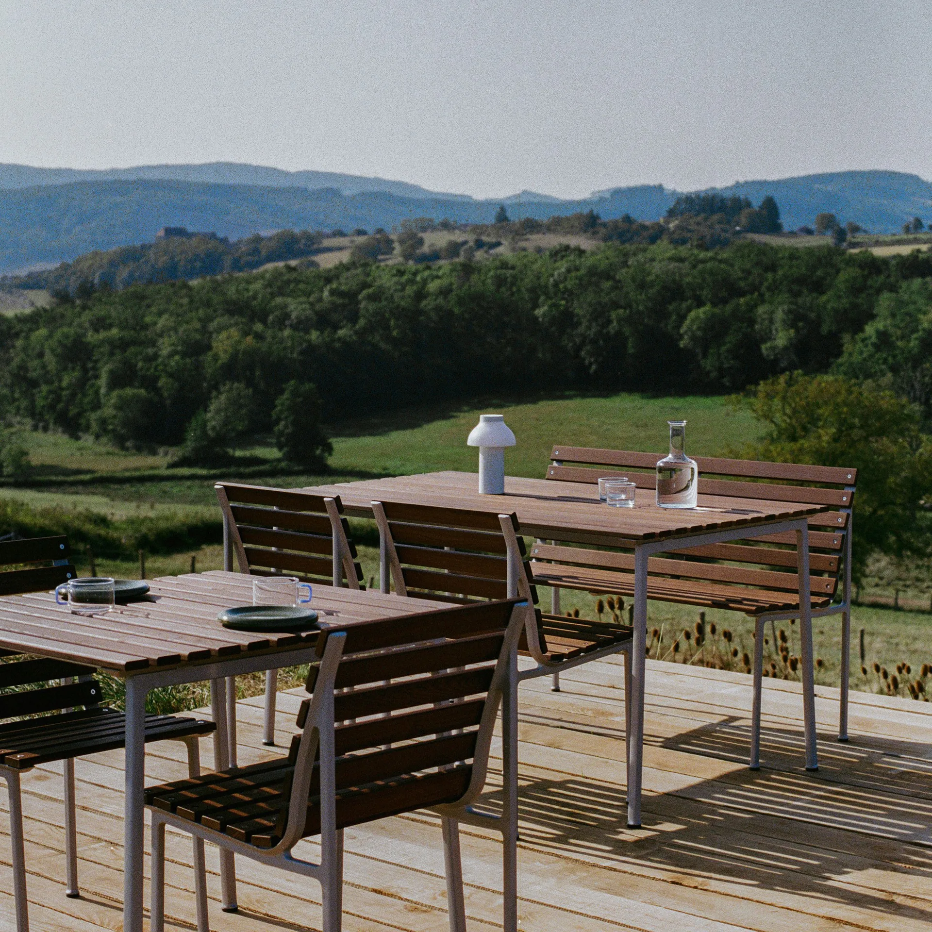 Traverse Dining bänk, Oiled ash HAY