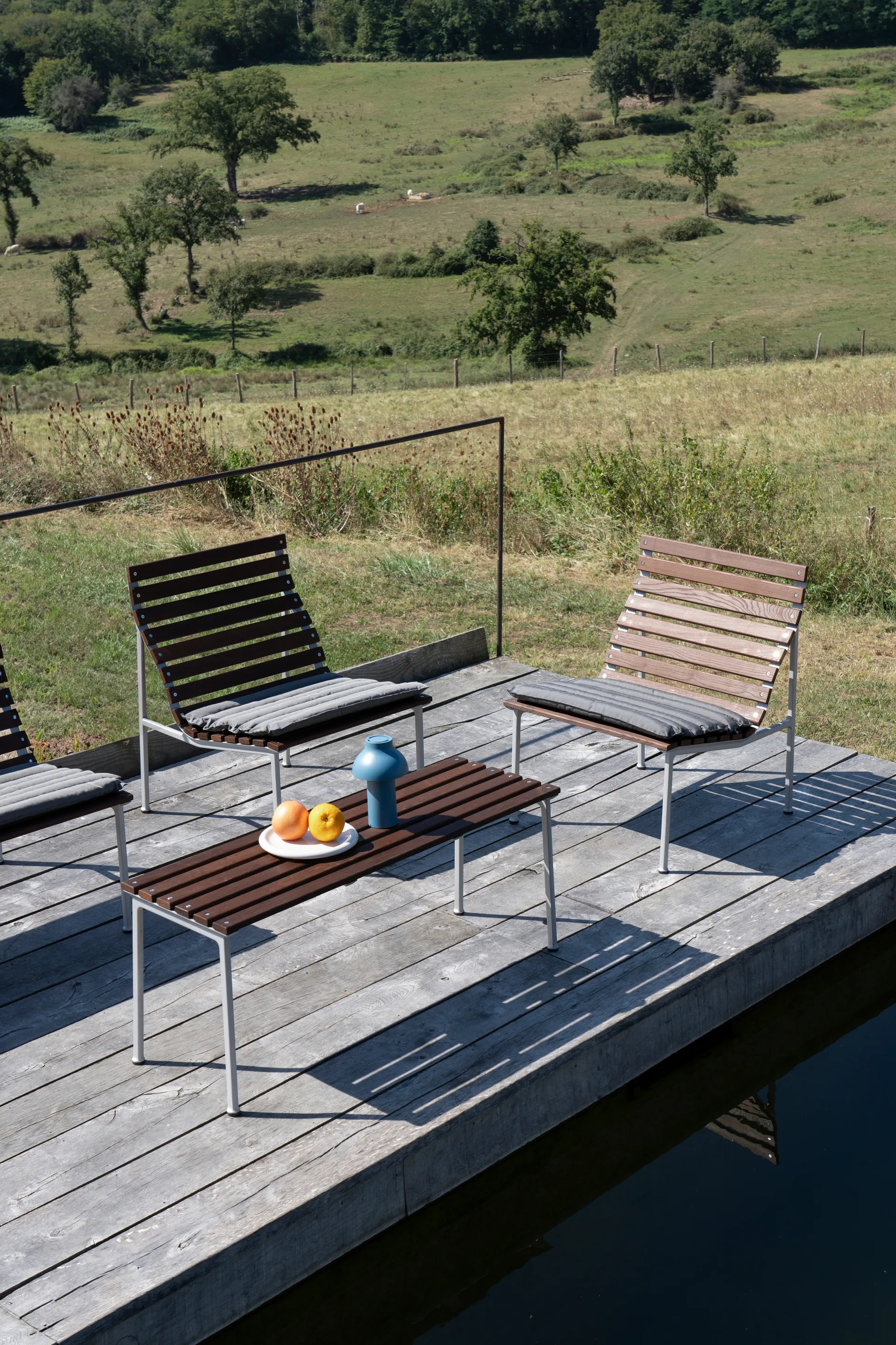 Traverse Lounge stol, Oiled ash HAY