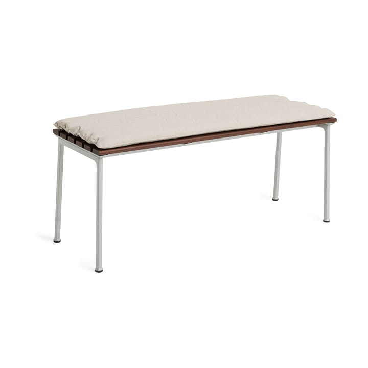 Traverse Quilted Bench 114/Dining Bench bänkdyna, Beige sand HAY