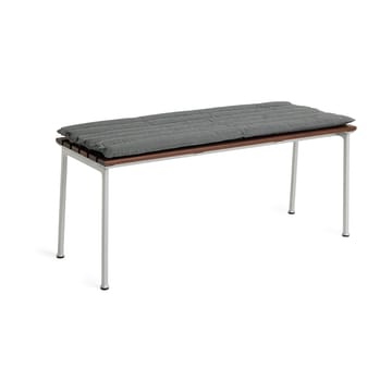 Traverse Quilted Bench 114/Dining Bench bänkdyna - Black pepper - HAY