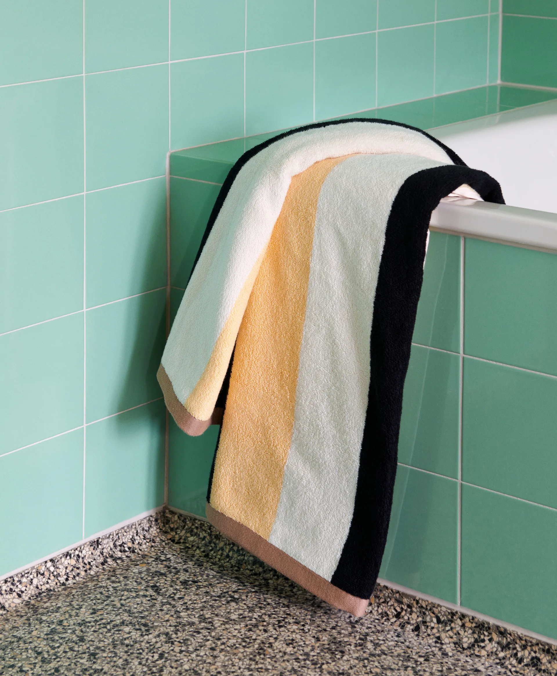 Trio handduk 90x170 cm, Yellow HAY