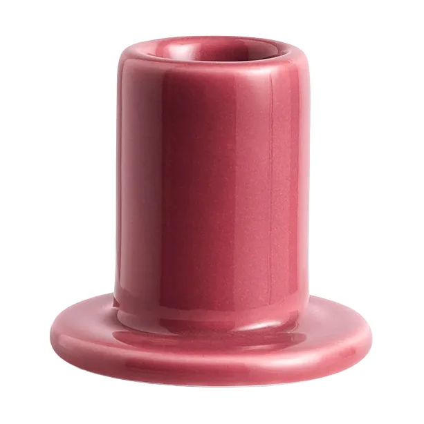 Tube ljusstake 5 cm - Berry pink - HAY