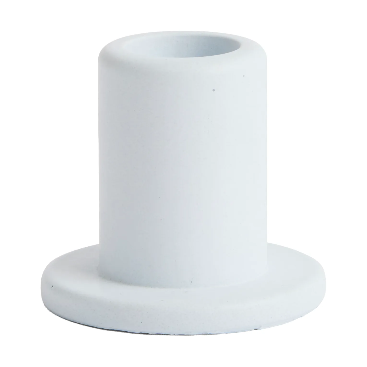Tube ljusstake betong 5,5 cm, Light blue HAY
