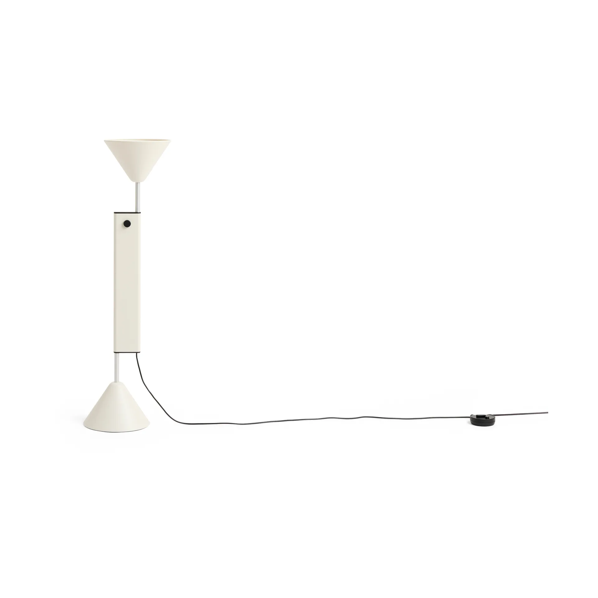 Twist golvlampa 200 cm, Cream white HAY