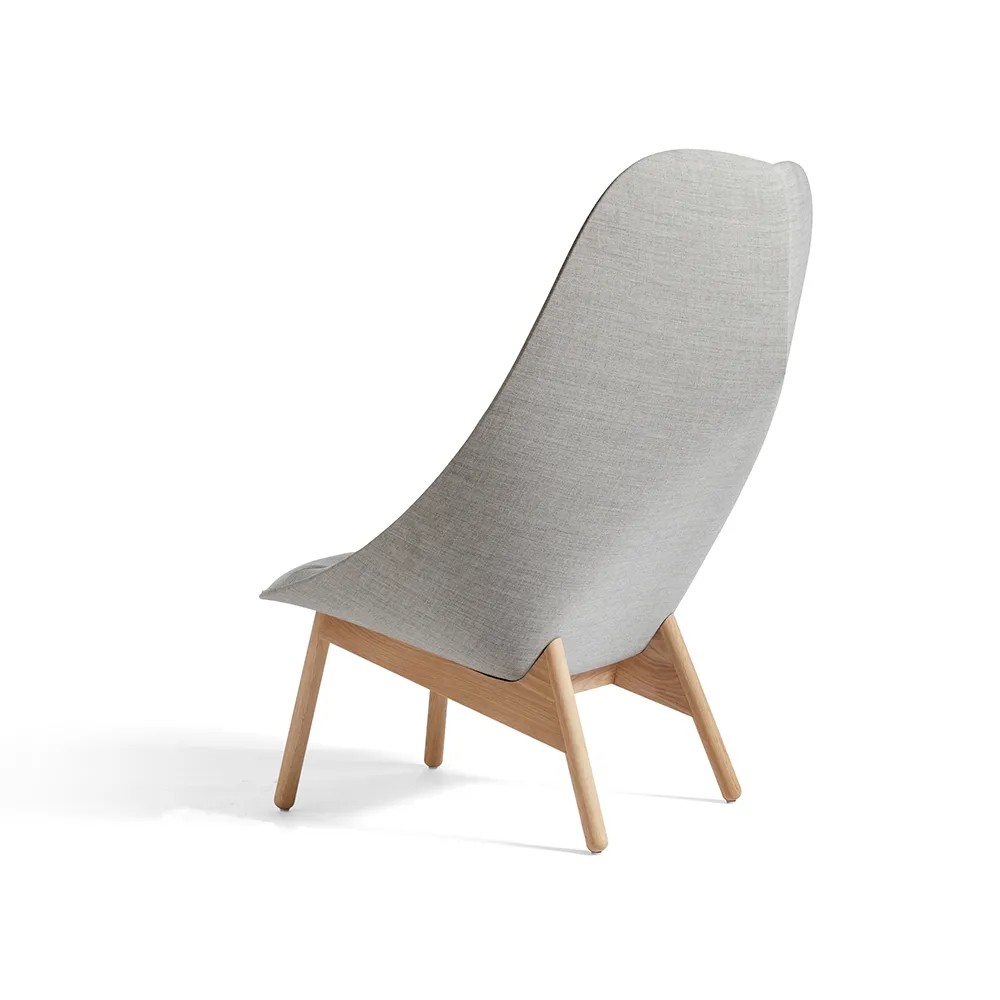 Uchiwa Quilt loungefåtölj, Mode 002 intaglio-ek-baksida remix 123 HAY