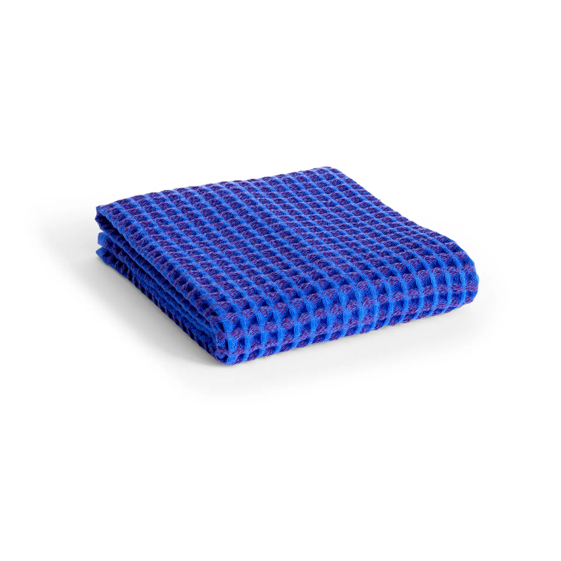 Waffle handduk 50x100 cm, Vibrant blue HAY